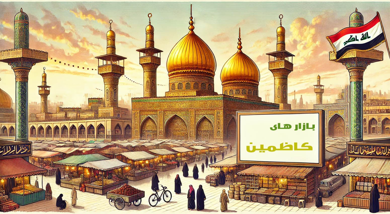 بازارهای کاظمین بغداد | معرفی کامل مراکز خرید نزدیک حرم امام کاظم (ع)