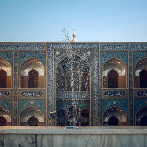 صحن حضرت زهرا نجف - 7