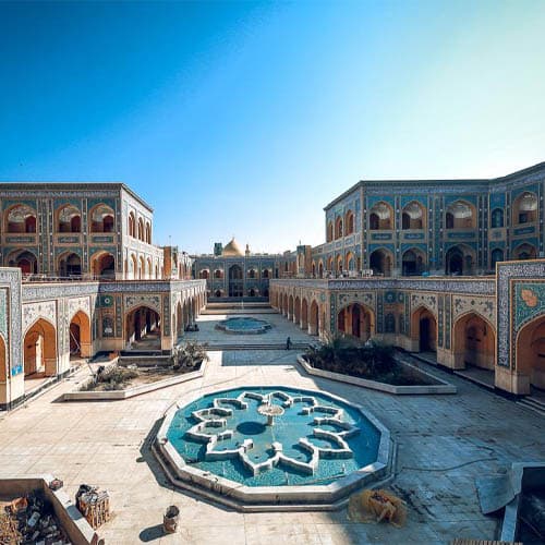 صحن حضرت زهرا نجف - 4