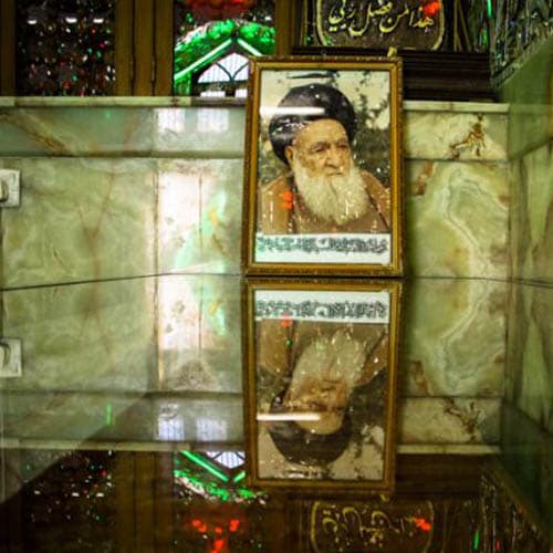 مرقد آیت الله العظمی ابوالقاسم خوئی نجف - 3