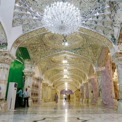 صحن حضرت زهرا نجف - 10